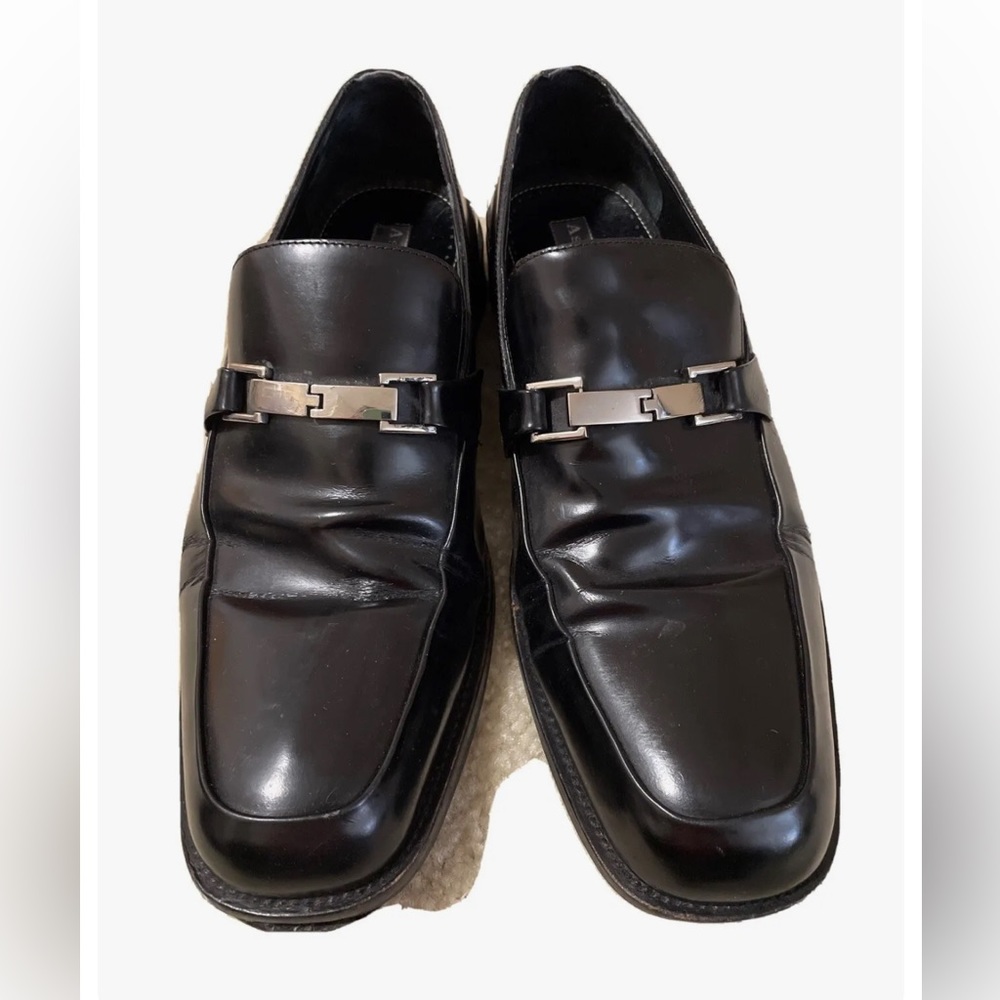 Aston Grey loafers